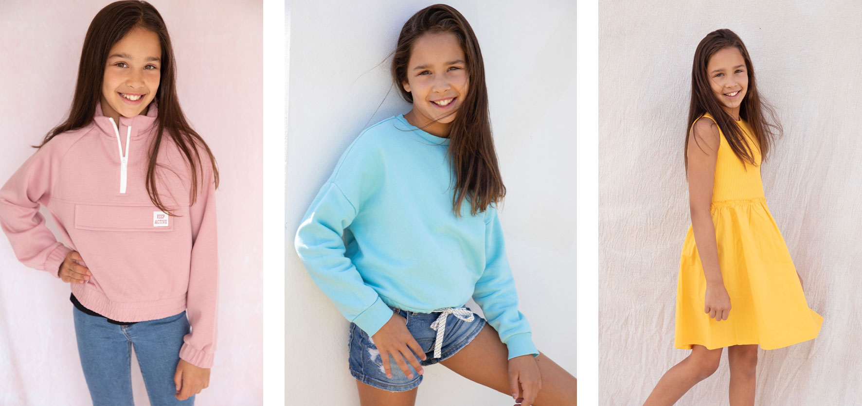 Sandra Reynolds teen model agency shares three photos of new face teen model Ava