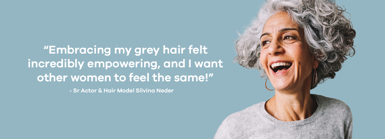 Grey Hair Sandra Reynolds Actor Silvina Nedar