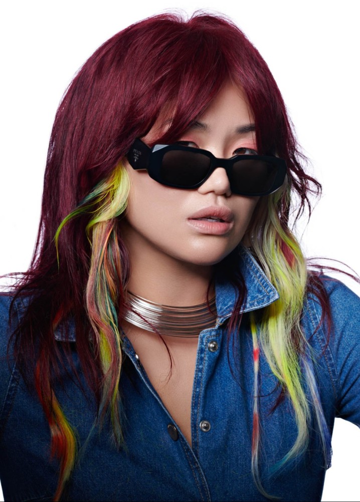 kaily lau - hair
